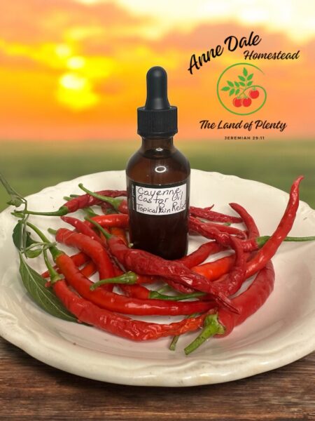 Cayenne Infused Oil - Large